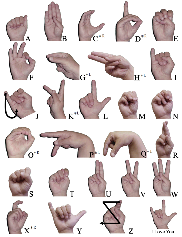 interpret sign language
