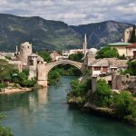 Photograph of Bosnia, near a river