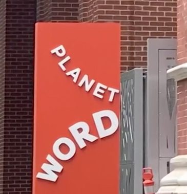 Planet Word Sign